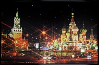 Картина Сваровски "Ночная Москва", 60 х 40 см