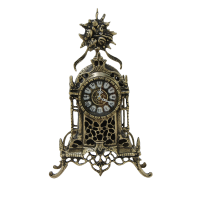 Декоративные бронзовые часы "Белмонте" (античные), выс.37см