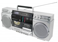   Soundmaster Ghetto Blaster 1980s (DAB/FM/CD/MP3/cassette recorder/USB/micro-SD/Bluetooth)