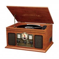    Victrola VTA-200B-MAH-EU "6 in 1 Music Center"